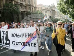 Сърбия - протест