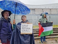 Сдружение на палестинците в България - мирен протест