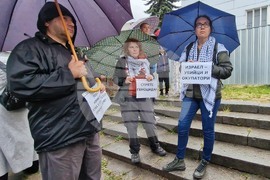 Сдружение на палестинците в България - мирен протест