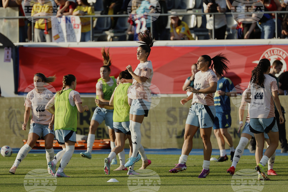 Belgium Spain Soccer Womens Nations League