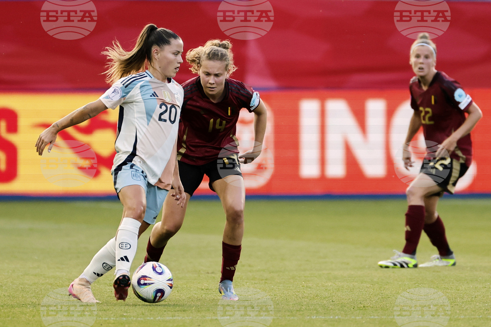 Belgium Spain Soccer Womens Nations League