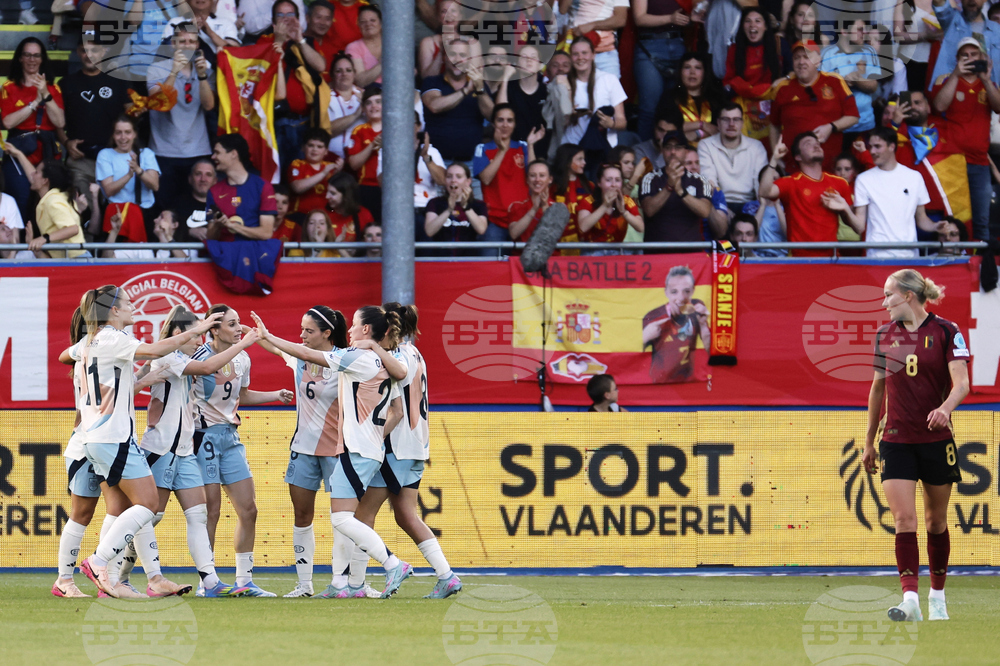 Belgium Spain Soccer Womens Nations League