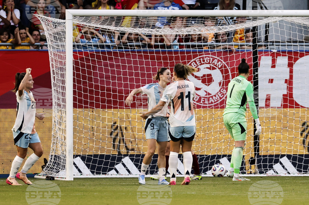 Belgium Spain Soccer Womens Nations League