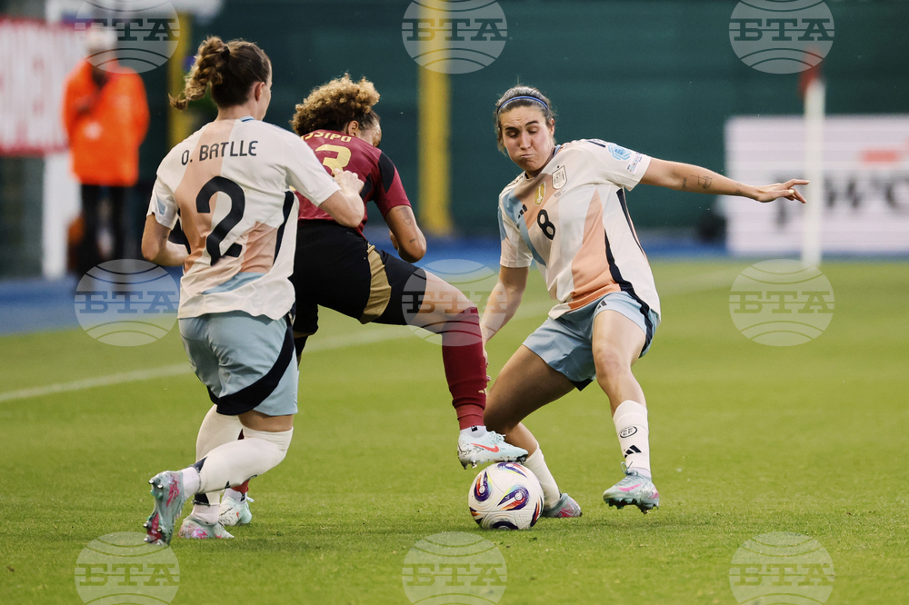 Belgium Spain Soccer Womens Nations League