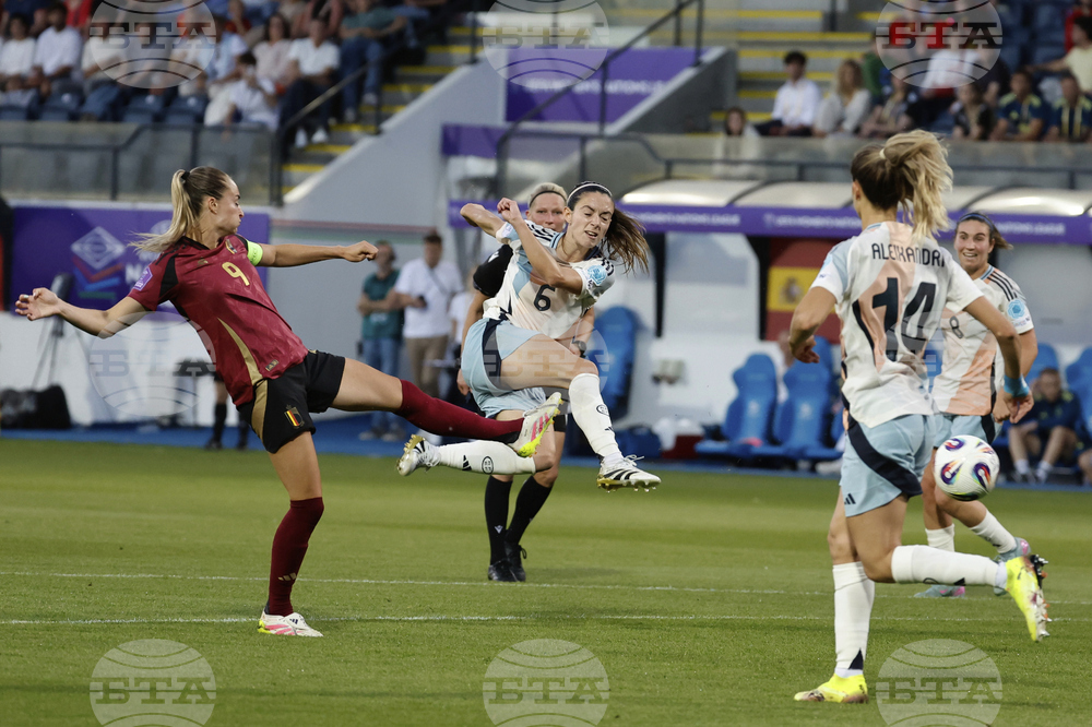 Belgium Spain Soccer Womens Nations League