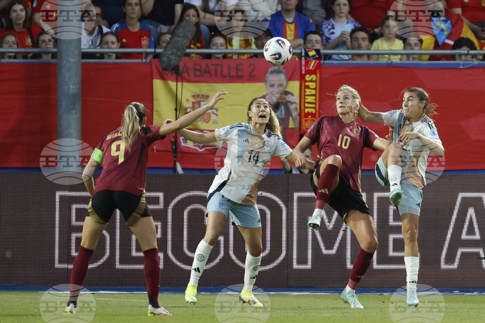 Belgium Spain Soccer Womens Nations League