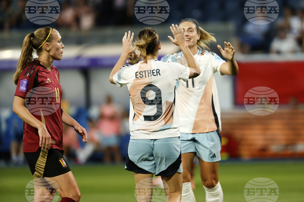 Belgium Spain Soccer Womens Nations League