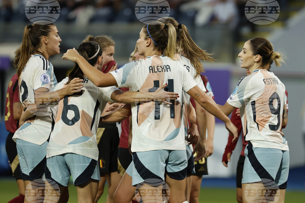 Belgium Spain Soccer Womens Nations League