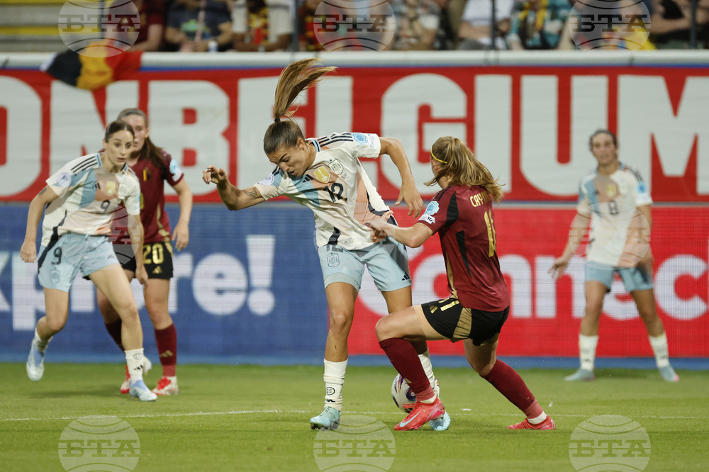 Belgium Spain Soccer Womens Nations League