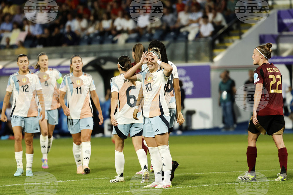 Belgium Spain Soccer Womens Nations League