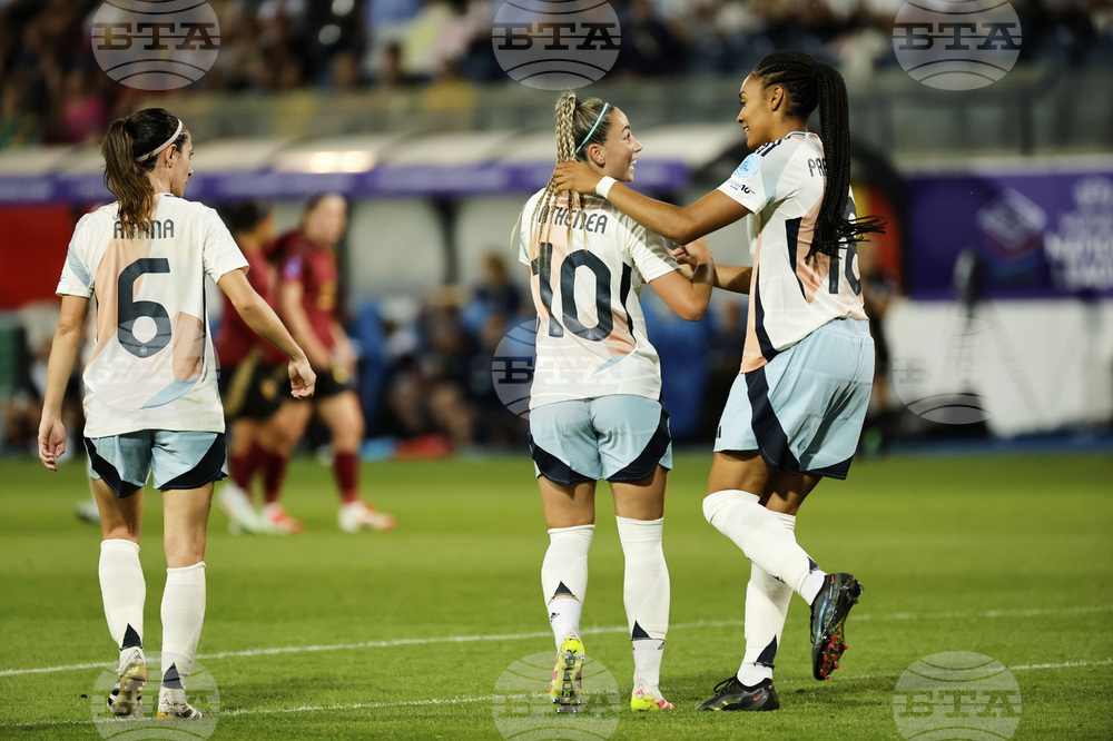 Belgium Spain Soccer Womens Nations League