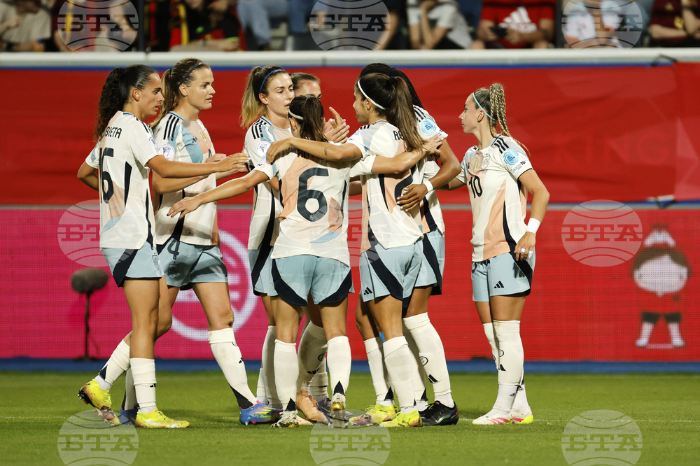 Belgium Spain Soccer Womens Nations League