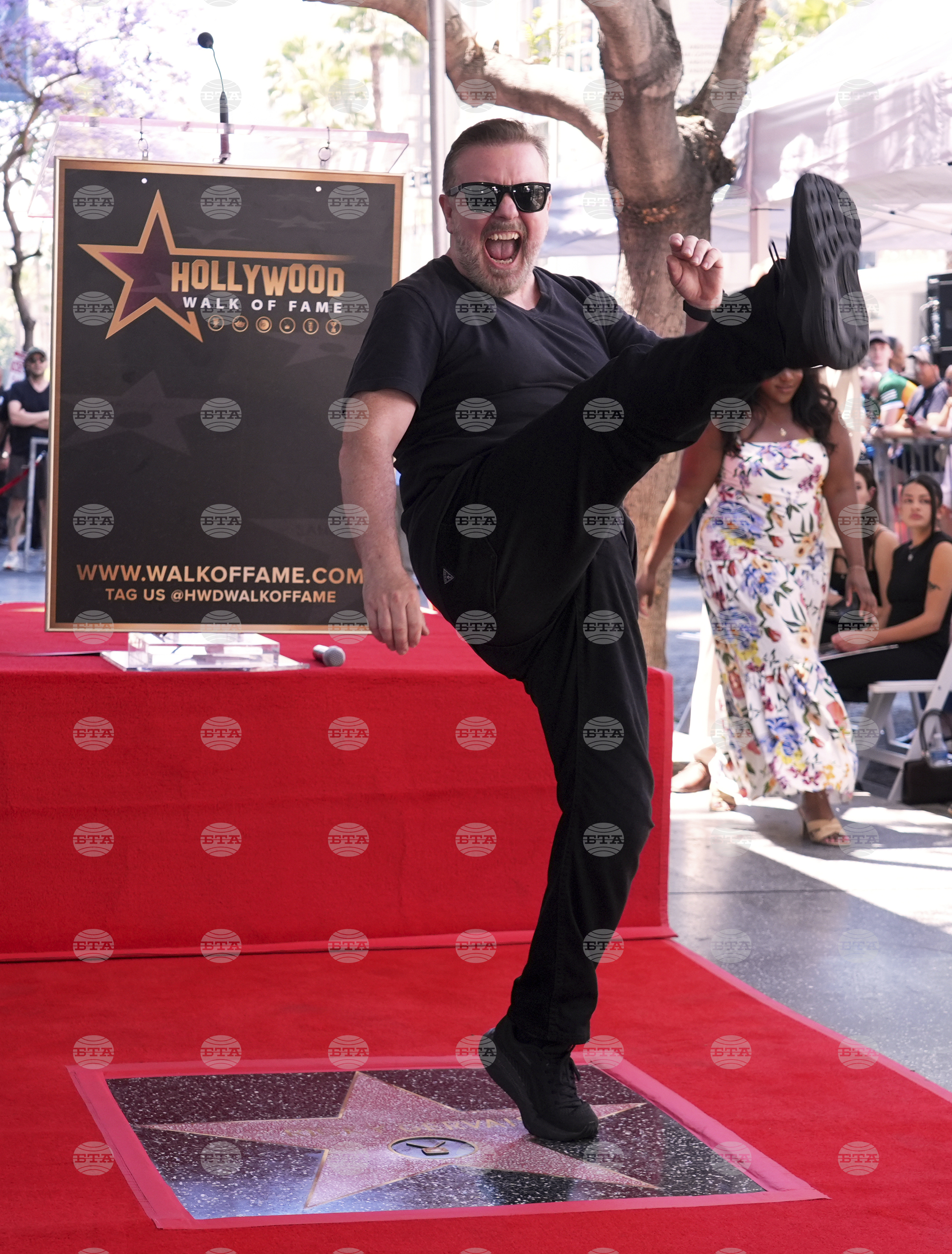 Ricky Gervais Walk of Fame