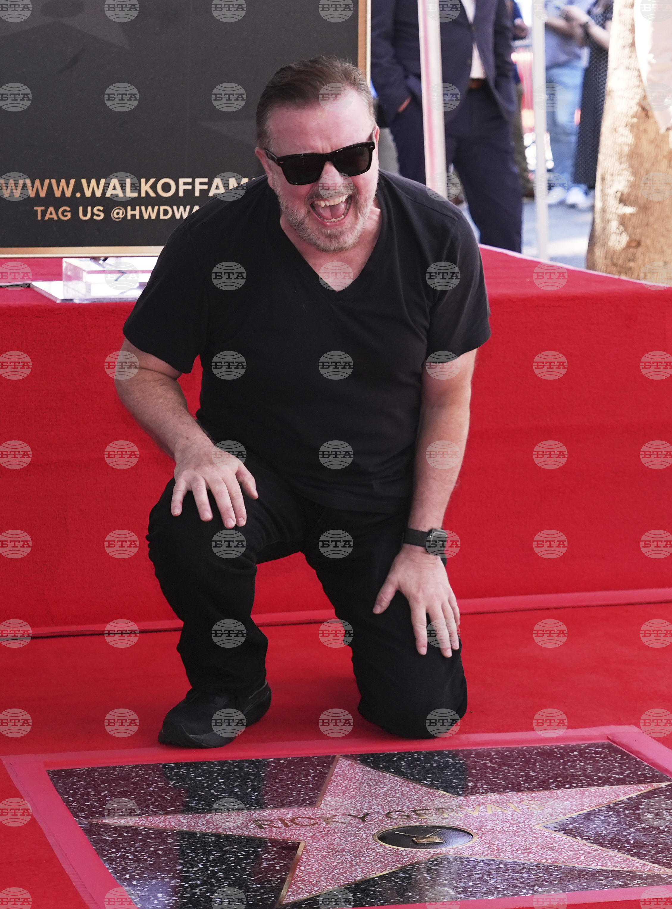 Ricky Gervais Walk of Fame