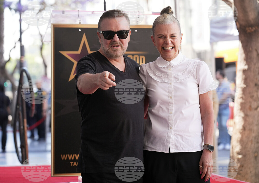 Ricky Gervais Walk of Fame