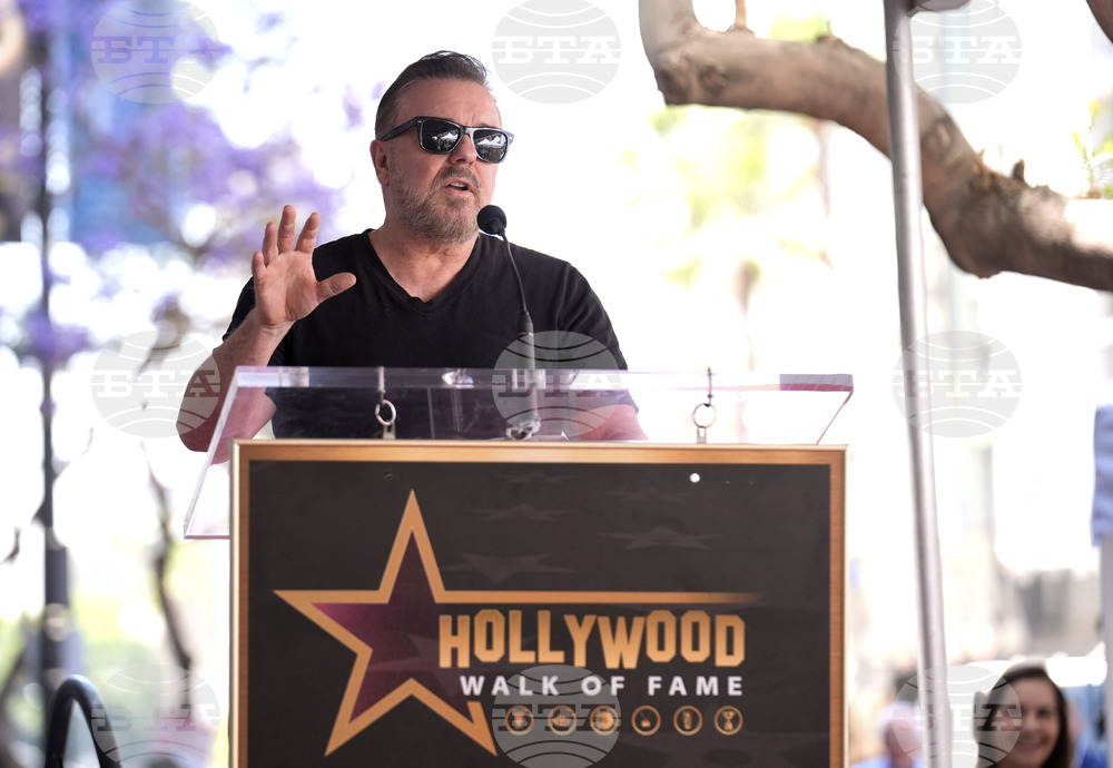 Ricky Gervais Walk of Fame