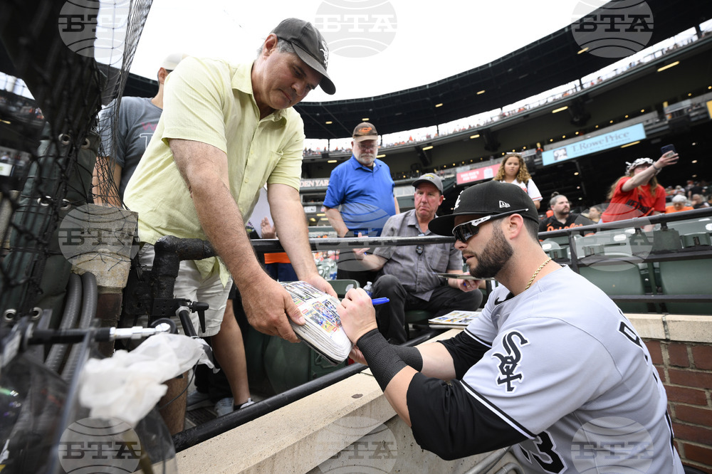 White Sox Orioles Baseball