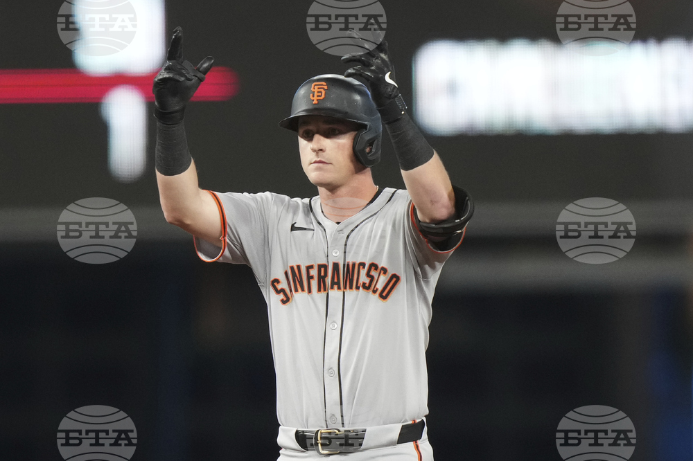 Giants Marlins Baseball