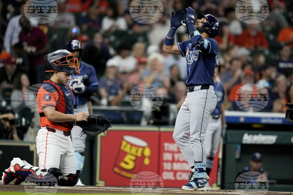 Rays Astros Baseball