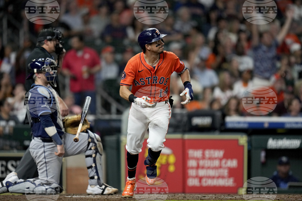 Rays Astros Baseball