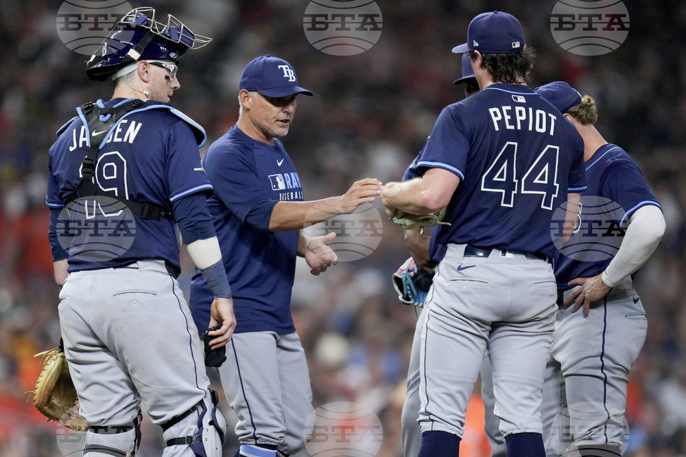 Rays Astros Baseball