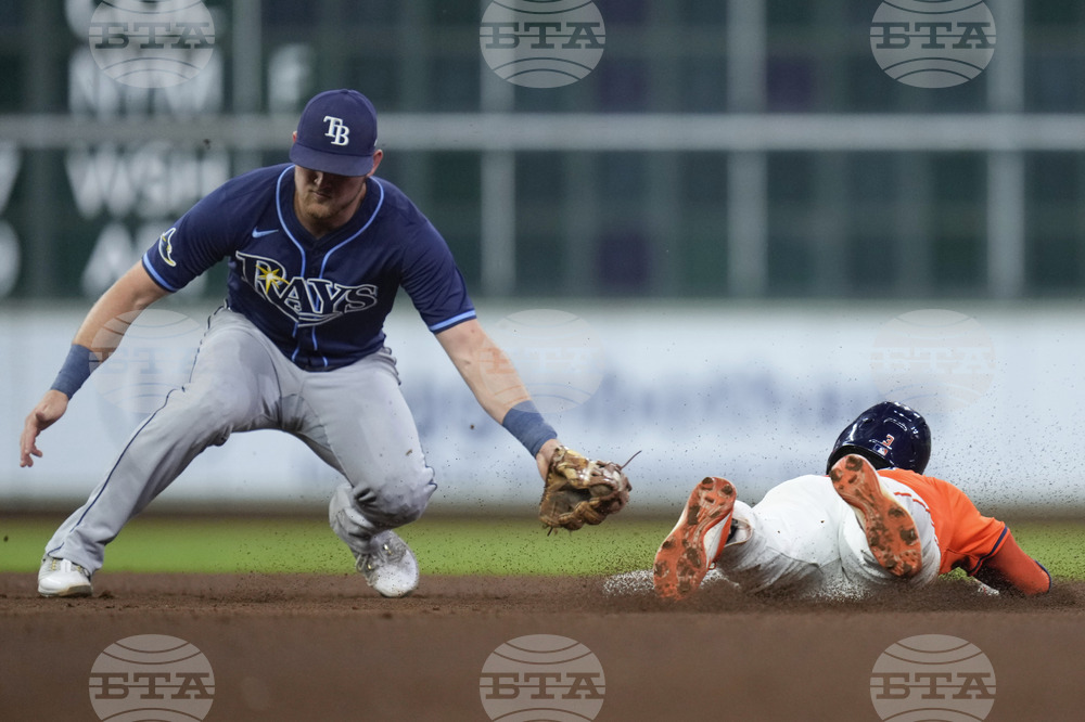 Rays Astros Baseball