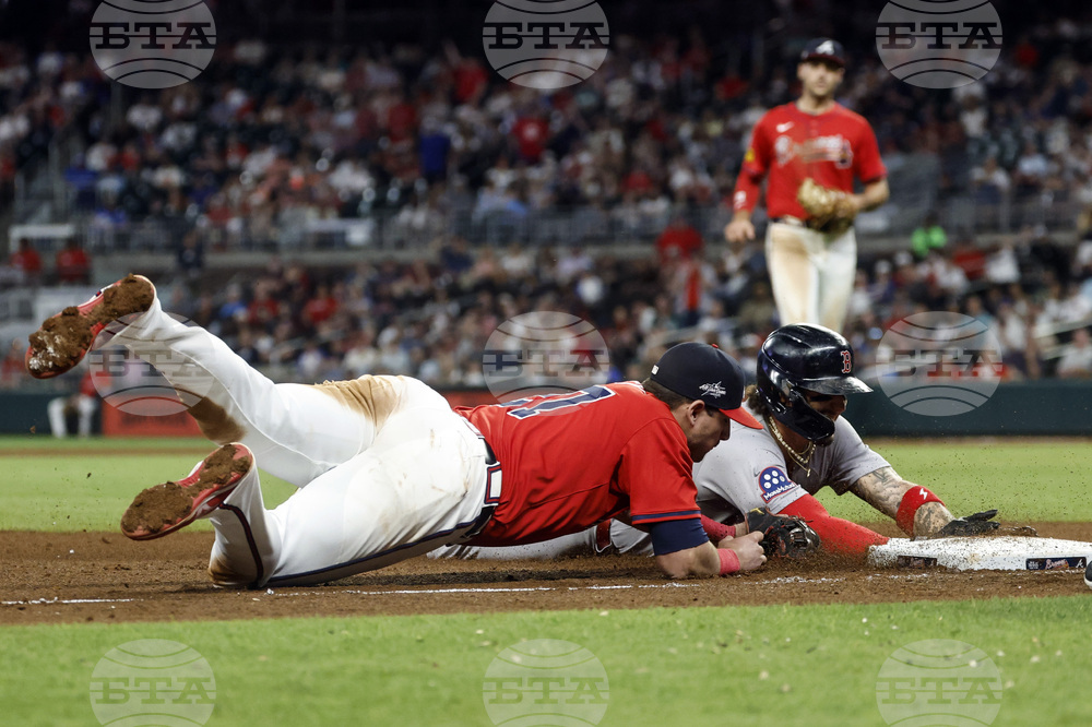 Red Sox Braves Baseball