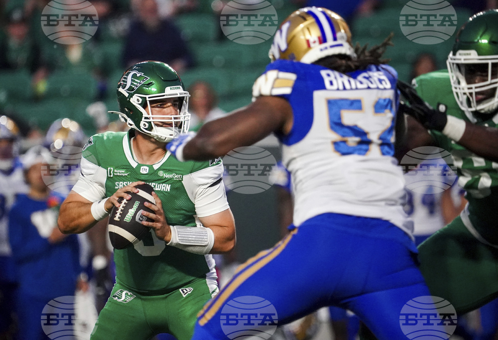 Blue Bombers Roughriders Football