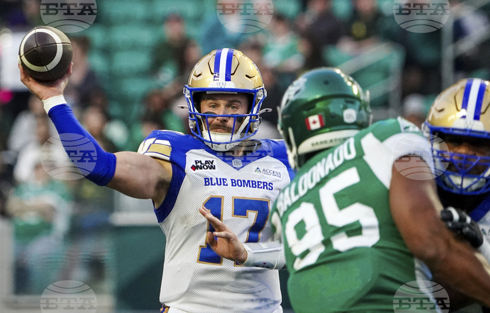 Blue Bombers Roughriders Football