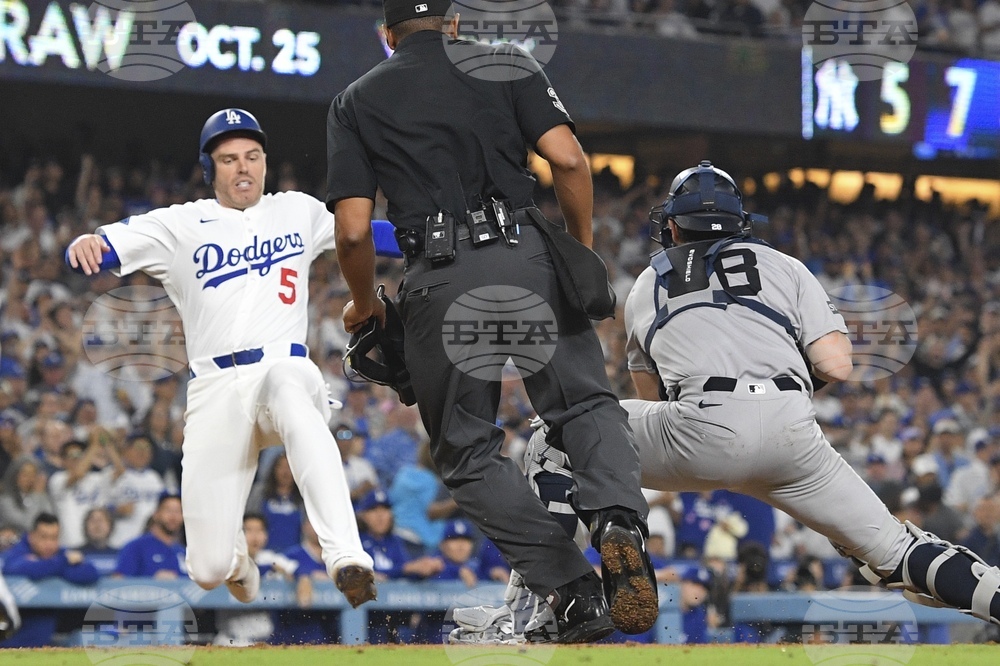 Yankees Dodgers Baseball