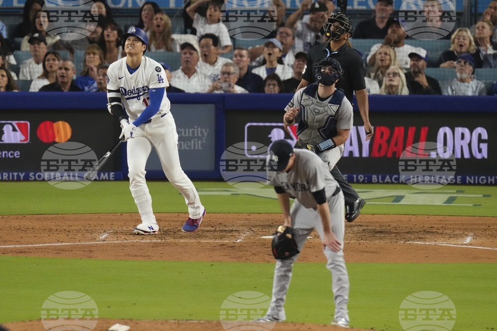 APTOPIX Yankees Dodgers Baseball