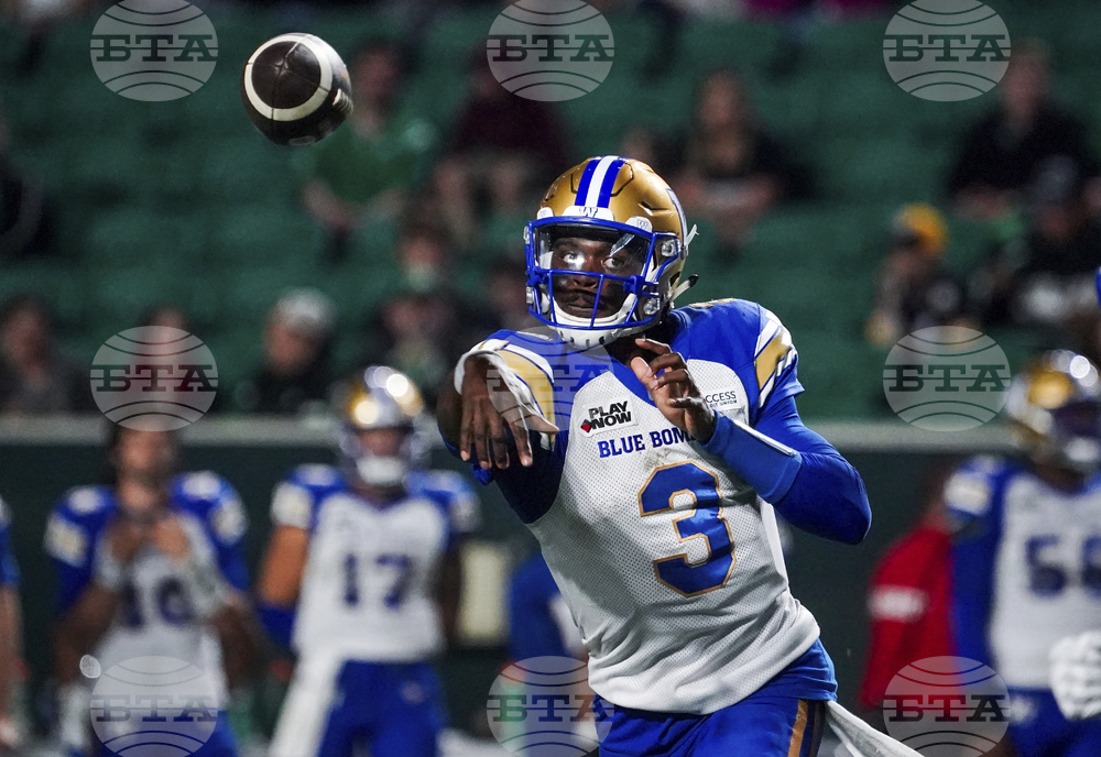 Blue Bombers Roughriders Football