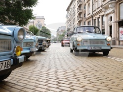 Ретро автомобили - парад