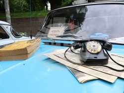 Ретро автомобили - парад