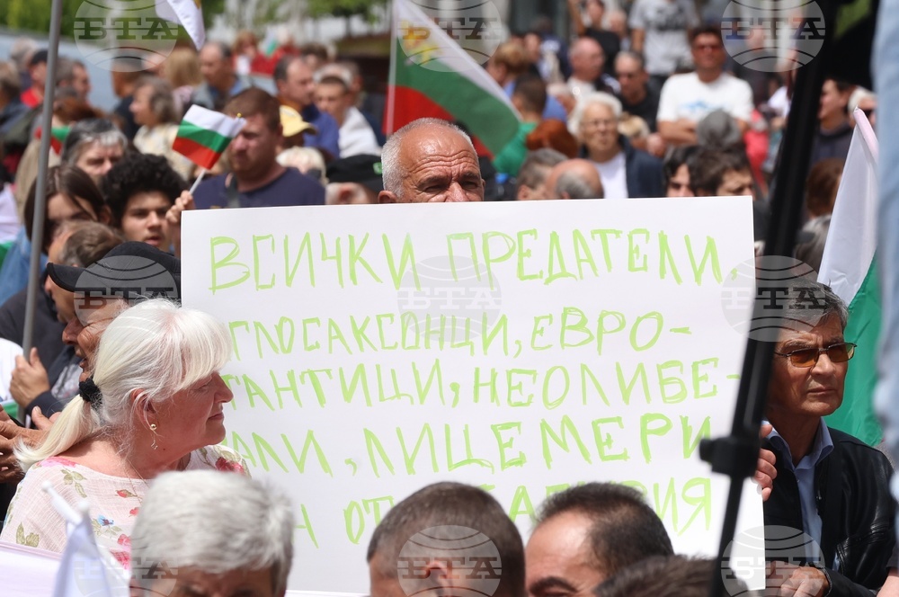 „Искаме си лева! Искаме си референдума“ - протест