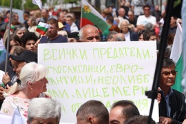 „Искаме си лева! Искаме си референдума“ - протест