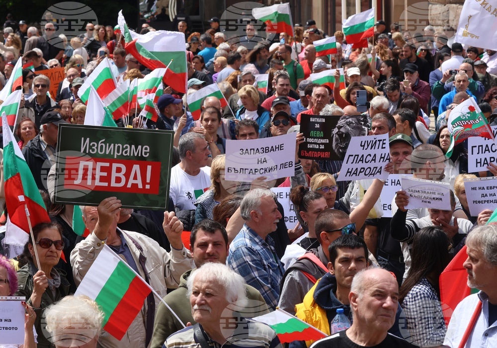 „Искаме си лева! Искаме си референдума“ - протест