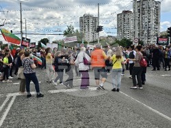 Русе - протест срещу еврото