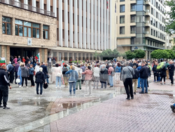 Хасково - евро - протест