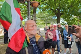 Благоевград - протест за запазване на българския лев