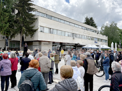 Самоков - протест срещу еврото