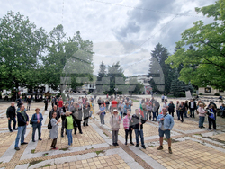 Троян - протест срещу еврото и за запазване на българския лев