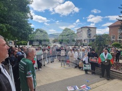 Перник - протест за запазване на българския лев