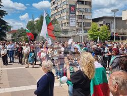 Ямбол - въвеждане на еврото - протести