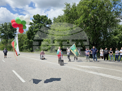 Видин - международен път Е79 - запазване на българския лев - протест