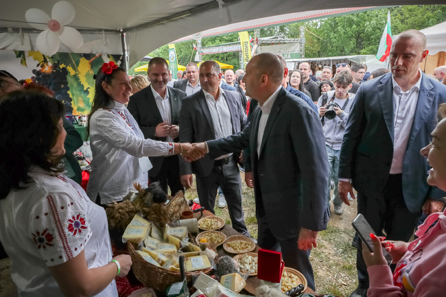 Президентът Румен Радев: Всички кризи, през които премина обществото ни, доказаха, че продоволствената сигурност е неделима част от националната сигурност