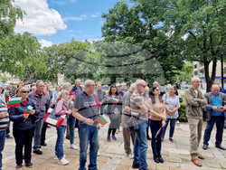 Разград - протест