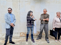 Разград - протест