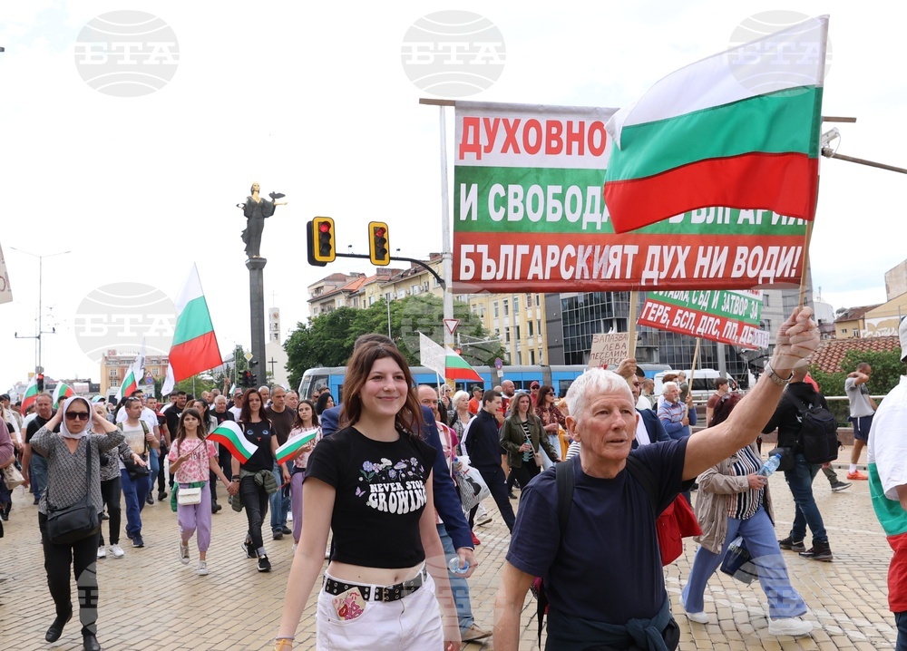 „Искаме си лева! Искаме си референдума“ - протест