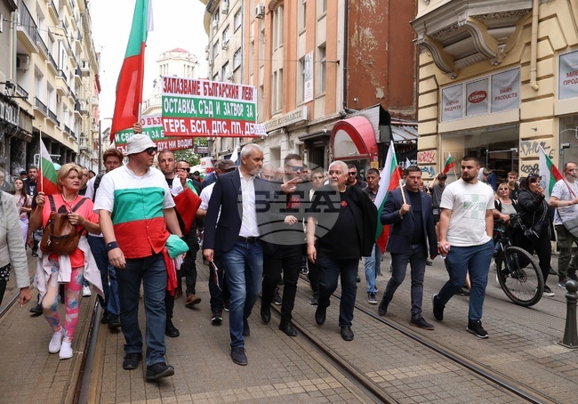 „Искаме си лева! Искаме си референдума“ - протест